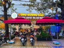 Dù che nắng lệch tâm vuông 2m5-BAV201