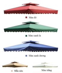 Dù lệch tâm vuông 2m5 xoay 360