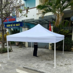 Nhà bạt di động 3mx4.5m màu trắng