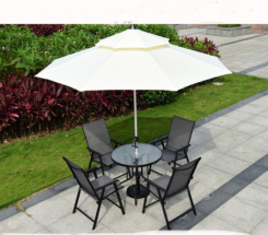 Ô dù chính tâm che nắng ngoài trời quán cafe