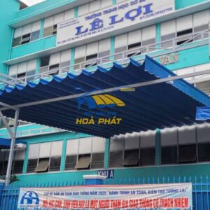 Bạt Mái Xếp Lượn Sóng 02