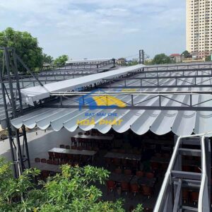 Bạt Mái Xếp Lượn Sóng 12