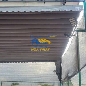 Bạt Mái Xếp Lượn Sóng 18