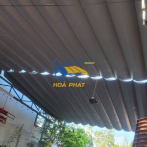 Bạt Mái Xếp Lượn Sóng 19