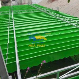 Bạt Mái Xếp Lượn Sóng 20